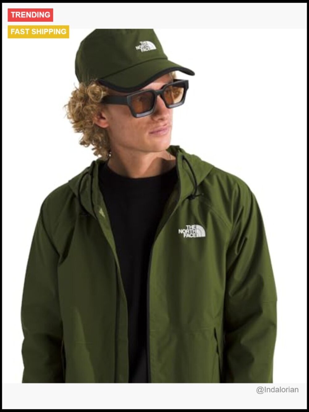 Waterproof Windproof Rain Jacket With Secure Zip Pockets View 3